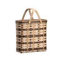 Longaberger for Isaac Mizrahi Live! Woven Grocery Tote - Neutral