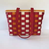 Summer Tote with Protector- Orange
