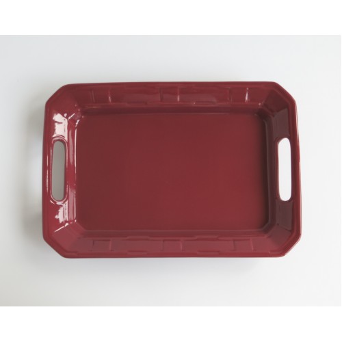 Handled Platter- Paprika